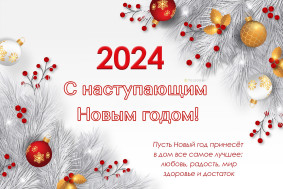 С Новым  2024 годом!.
